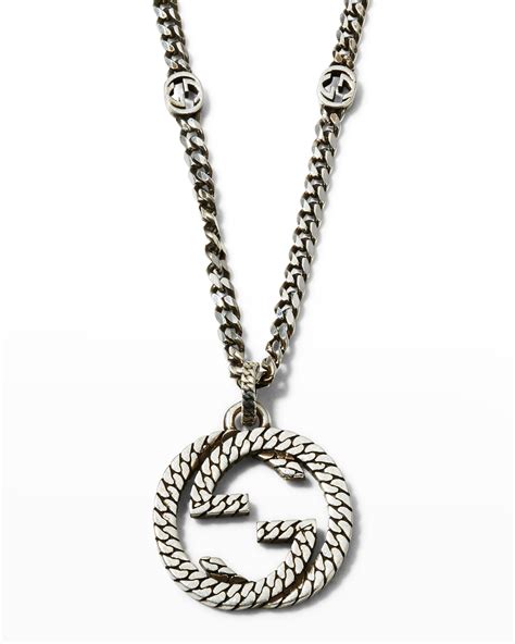 gucci l necklace|Gucci necklace on sale.